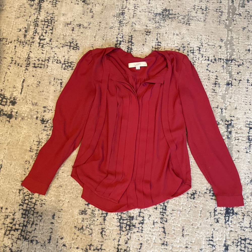 Loft Button Down Top